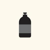 vector de botella para presentación de icono de símbolo de sitio web