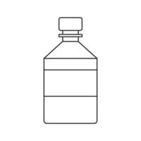 vector de botella para presentación de icono de símbolo de sitio web