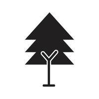 vector de árbol para presentación de icono de símbolo de sitio web