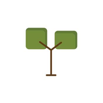 tree vector for website symbol icon presentation