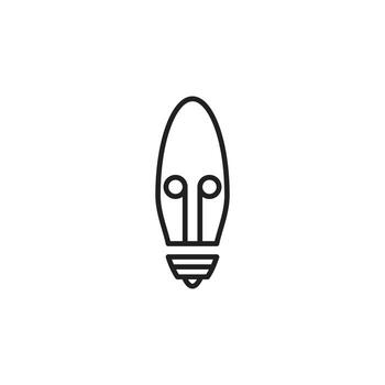 bulp lamp vector for website symbol icon presentation