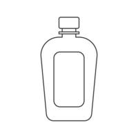 vector de botella para presentación de icono de símbolo de sitio web