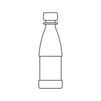 vector de botella para presentación de icono de símbolo de sitio web