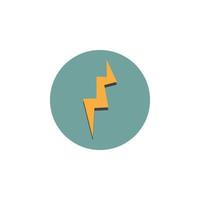 lightning vector for website symbol icon presentation