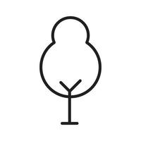 tree vector for website symbol icon presentation