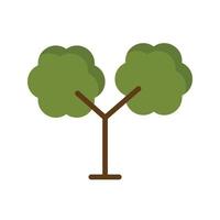 vector de árbol para presentación de icono de símbolo de sitio web