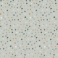 Terrazzo seamless pattern. Abstract repeated texture. Vector wallpaper.
