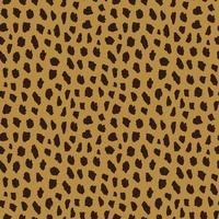 seamless pattern with cheetah skin vector