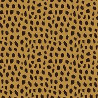 seamless pattern with cheetah skin vector