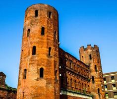 HDR Porte Palatine, Turin photo