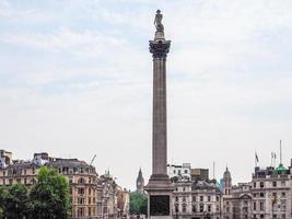 HDR Nelson Column in London photo