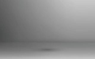 Empty studio room with shadow background vector