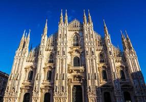 HDR Duomo di Milano Milan Cathedral photo
