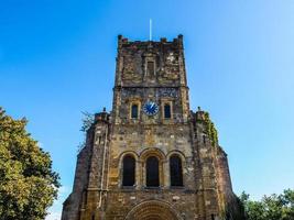 HDR St Mary Church in Chepstow photo