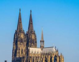 HDR St Peter Cathedral in Koeln photo