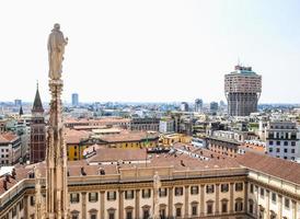 HDR View of Milan photo