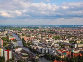 HDR Berlin aerial view photo