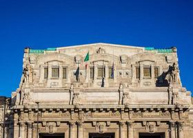 HDR Stazione Centrale in Milan photo