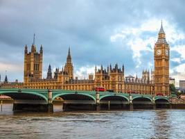 HDR Westminster Bridge in London photo