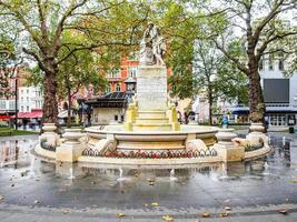 hdr estatua de shakespeare en londres foto