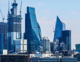 hdr horizonte de la ciudad de londres foto