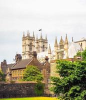 HDR Westminster Abbey church in London photo