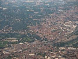 Aerial view of Moncalieri photo