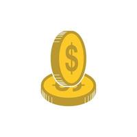 icono de dinero ilustración de diseño de vector de icono de dinero. colección de iconos de dinero. icono de dinero signo simple.