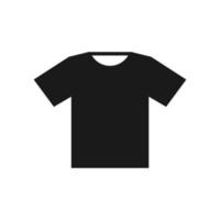 icono de camiseta. ilustración de diseño de vector de icono de camiseta. signo simple del icono de la camiseta.