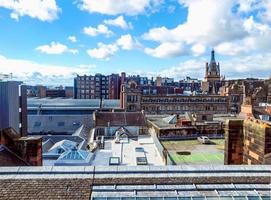 HDR View of Glasgow, Scotland photo