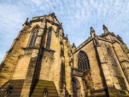 HDR St Giles cathedral in Edinburgh photo