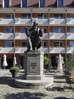 estatua de sachs del escultor krausser alrededor de 1874 en nuremberg foto