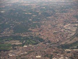 Aerial view of Moncalieri photo