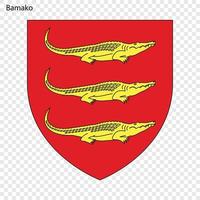 Emblem of City. Vector illustration