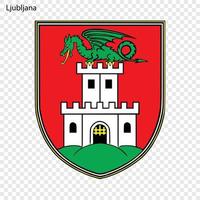 Coat of arm city vector