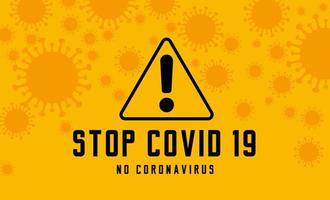 Stop COVID-19 concepts and work from home