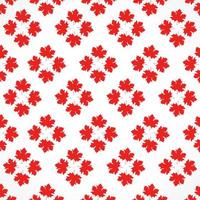 pattern of Red maple leaves on white background. texture template in autumn leaf of maple concept as a seasonal theme concept design vector