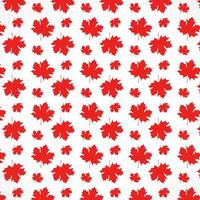 Red maple leaves patterns on white background. texture design in autumn maple leaves concept as a seasonal theme concept illustration vector