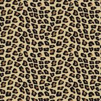 seamless pattern with leopard skin vector