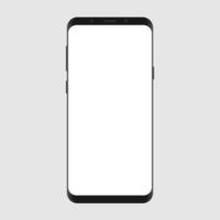 Realistic smartphone mockup vector