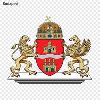 Coat of arm city vector