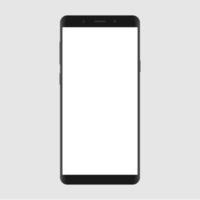 Realistic smartphone mockup vector