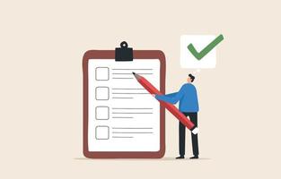 Checklist for completed tasks, project checkbox. List of goals that have been accomplished.
