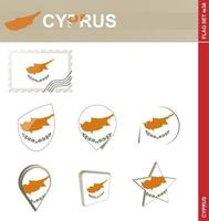 Cyprus Flag Set, Flag Set vector