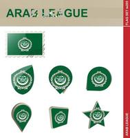 Arab League Flag Set, Flag Set vector