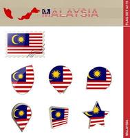 Malaysia Flag Set, Flag Set vector