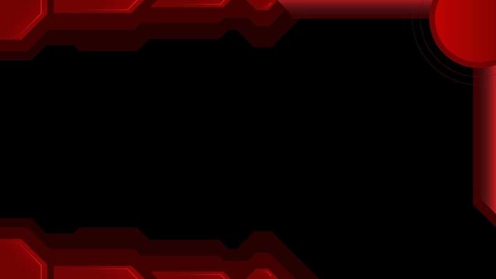 modern abstract red frame, tech digital layout graphic