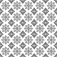 back and white geometric pattern vector