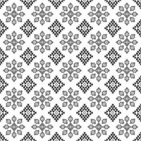 back and white geometric pattern vector