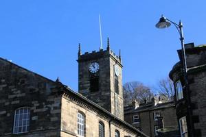 A view of the town of Holmfirth in south Yorkshire photo